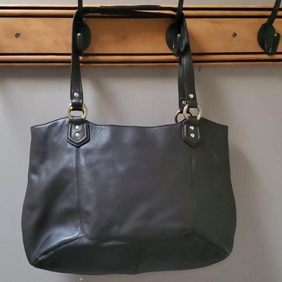 Extremely Gently Used Chocolate Coach Bag - Picture 2 of 6